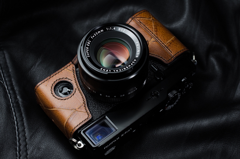 X-pro1用速写ケースアキャブコニャック 【鳥井工房】カメラの速写