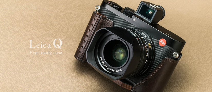 Leica Q+鳥井工房ケース、サムレスト、ストラップ付き LEICAQ用速写ケース一覧 【鳥井工房】カメラの速写ケース＆ストラップ