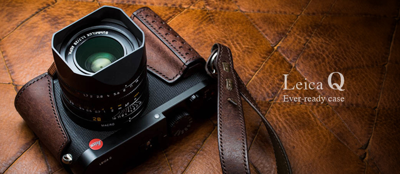 Leica Q+鳥井工房ケース、サムレスト、ストラップ付き LEICAQ用速写ケース一覧 【鳥井工房】カメラの速写ケース＆ストラップ