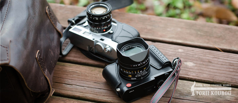 Leica Q+鳥井工房ケース、サムレスト、ストラップ付き LEICAQ用速写ケース一覧 【鳥井工房】カメラの速写ケース＆ストラップ