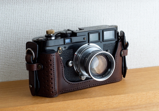 Leica M3 専用ケース付き　ジャンク品 LeicaM3M4オールドスタイルケースグリップ