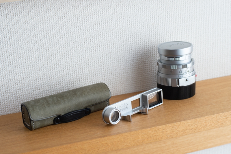 LEICA ライカ 珍品 DRズミクロン レザーハードケース メガネ収納 LEICA - LEICA ライカ 珍品 DRズミクロン レザーハードケース メガネ